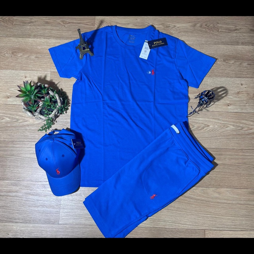 Men Polo Short Set